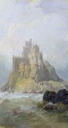 Clarkson Frederick Stanfield St. Michael's Mount, Cornwall oil painting artist